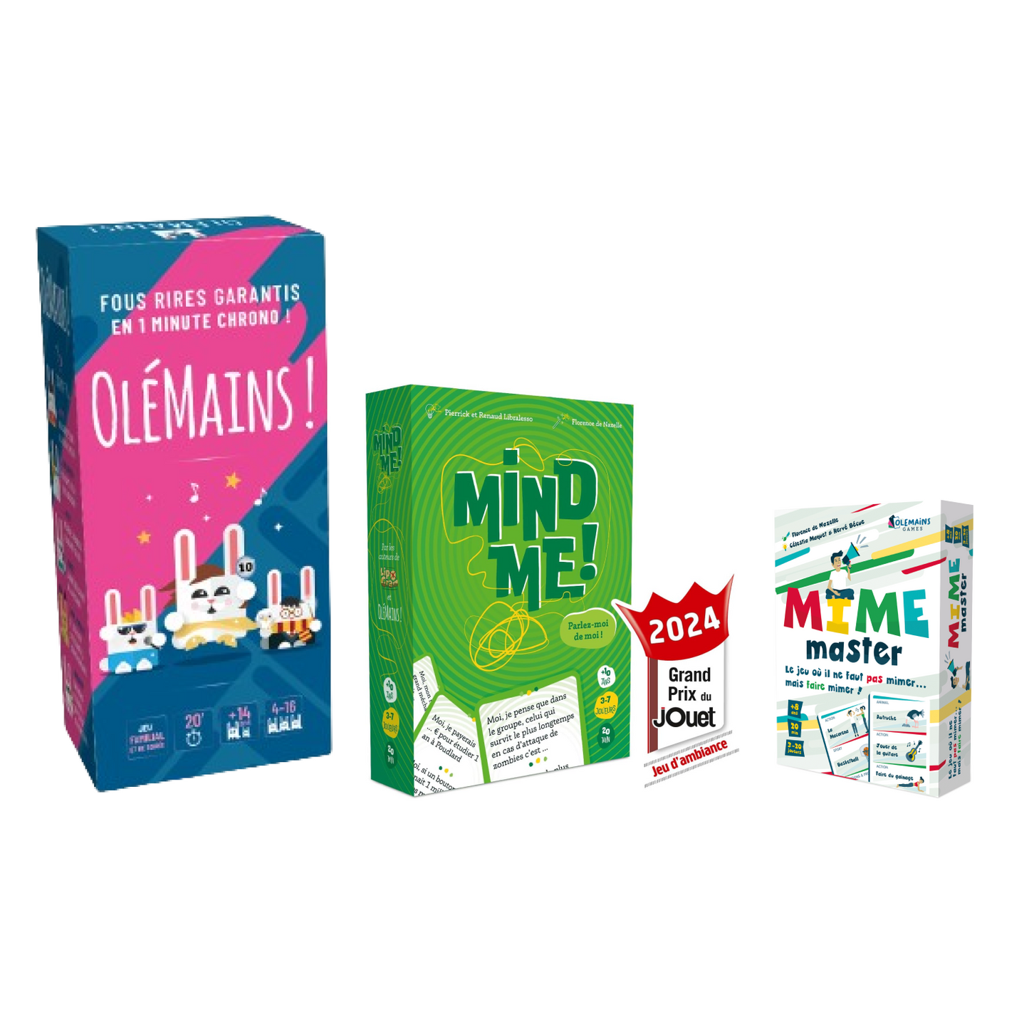 Pack 3 jeux
