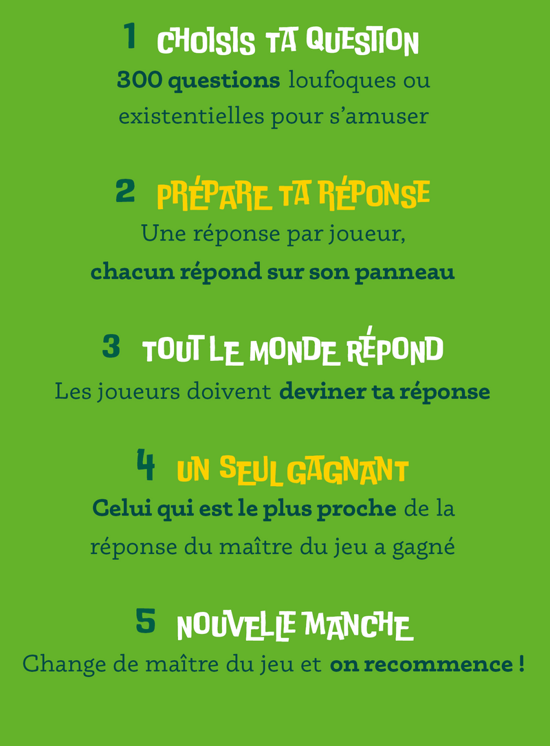<p><strong>Des règles faciles à comprendre !</strong></p>
