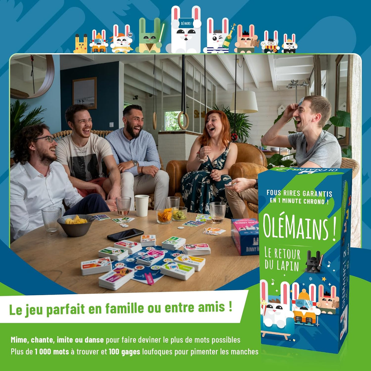 Le jeu parfait en famille ou entre amis